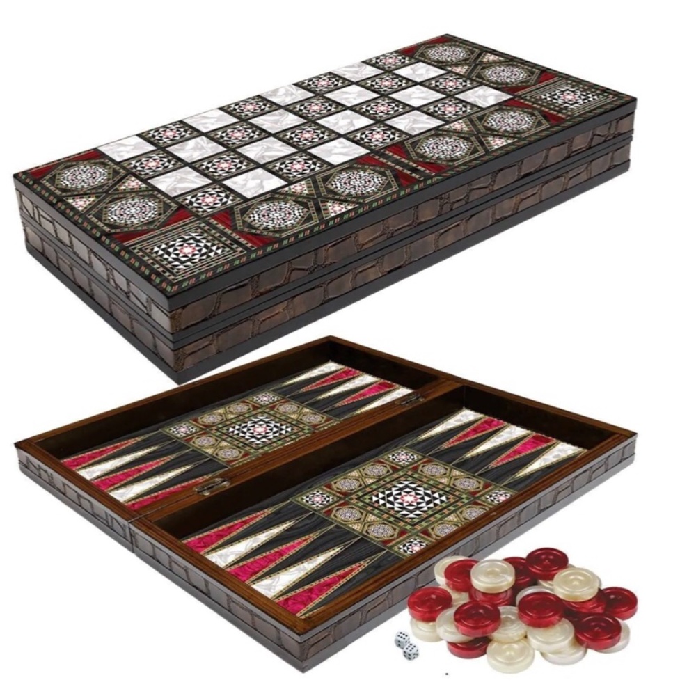 Yenigun Turkish Backgammon Set
